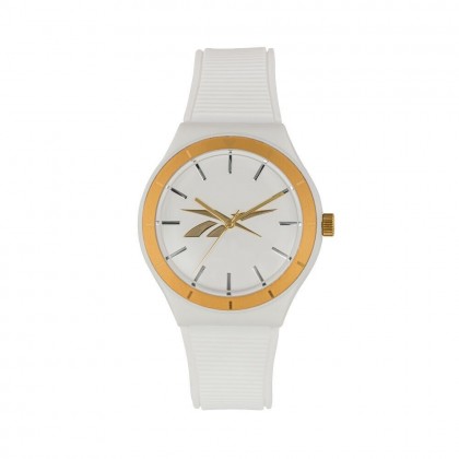 Reebok RV-POS-L2-PWIW-W2 White Silicone Strap Women Watch
